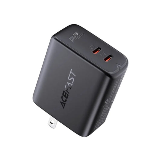 Acefast A51 PD 35W Dual Port GaN Charger Black