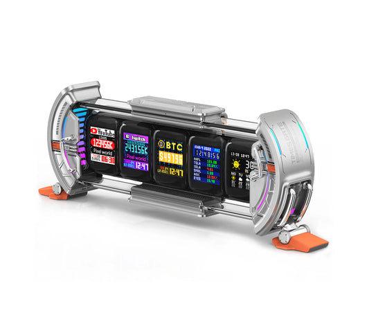 Divoom times gate pixel art informative display