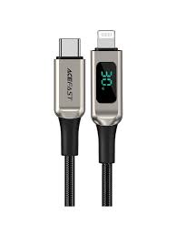 Acefast C6-01 USB-C to Lightning Digital Display Braided Cable (1.2M)