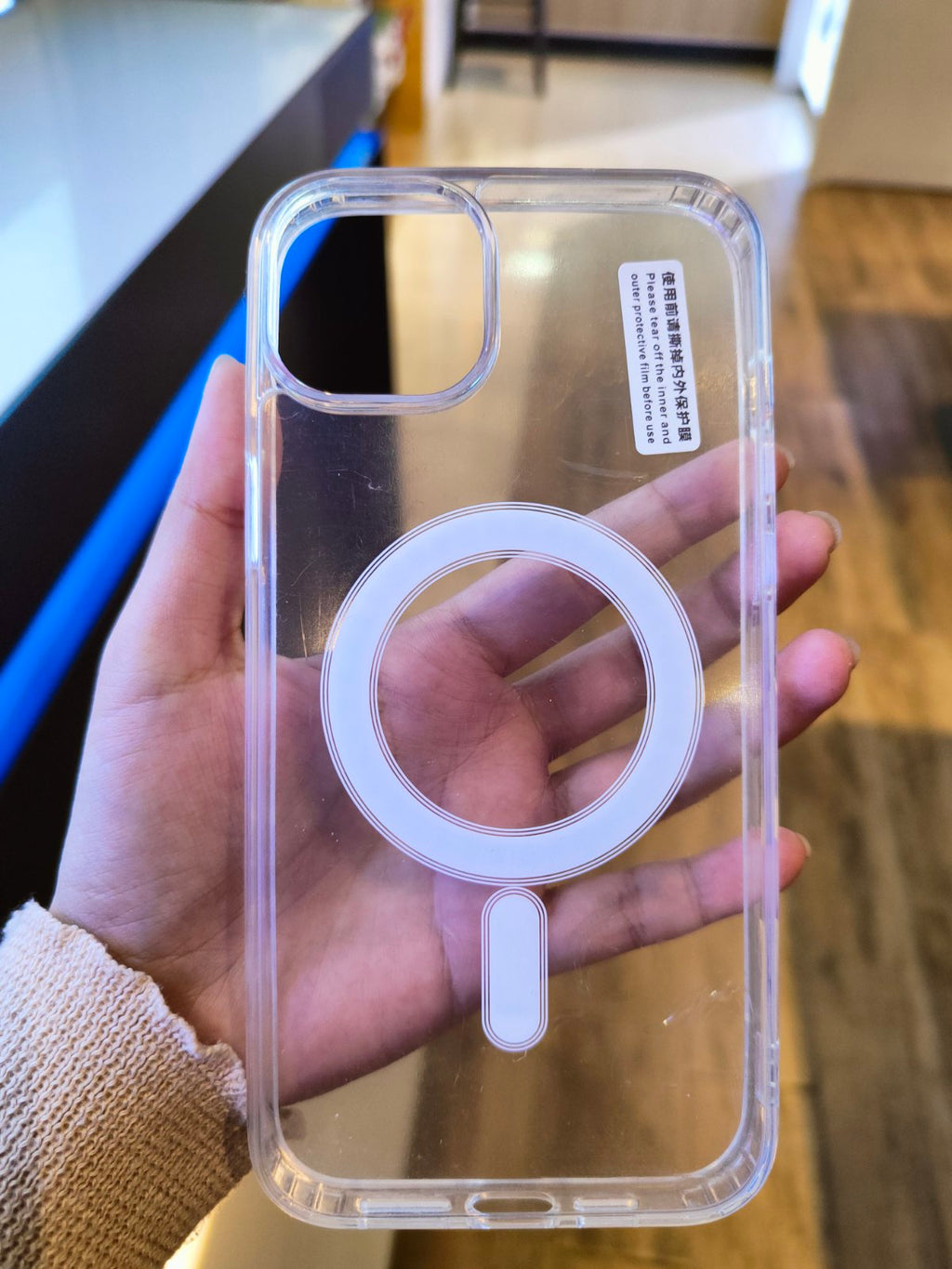 GOOSPERY MAGSAFE JEL HARD CASE FOR IPHONE 14 SERIES CLEAR