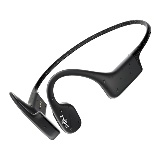 Shokz Openswim Bone Conduction Swimming MP3 Player Black