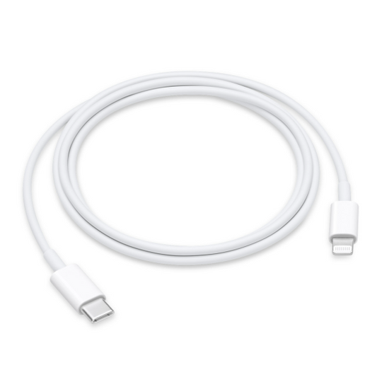 Apple usb-c to lightning cable (1M) White
