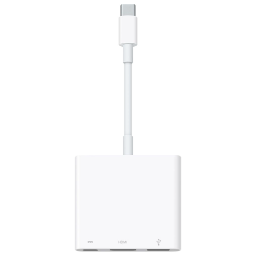 Apple usb-c to digital AV multiport adapter white