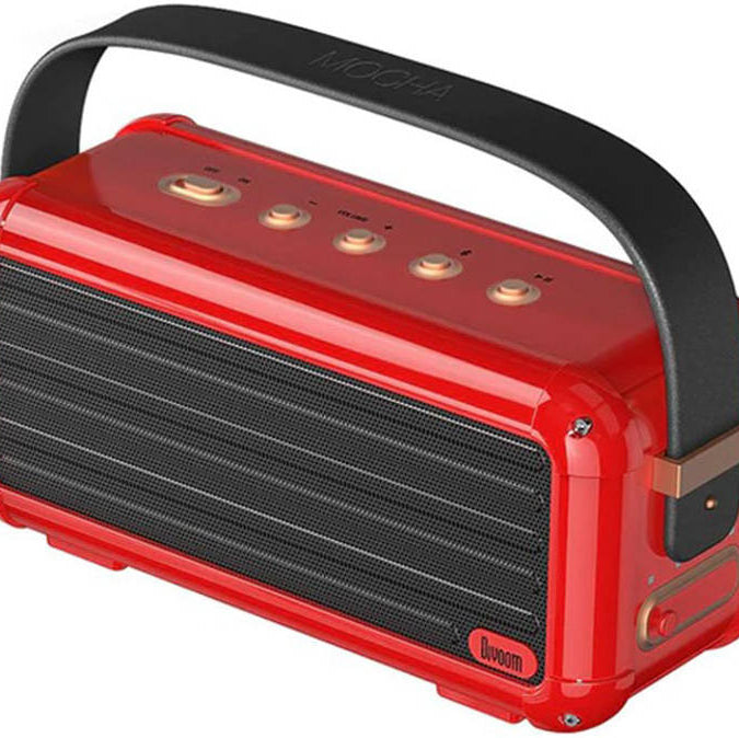 DIVOOM MOCHA BLUETOOTH SPEAKER GLOSSY RED