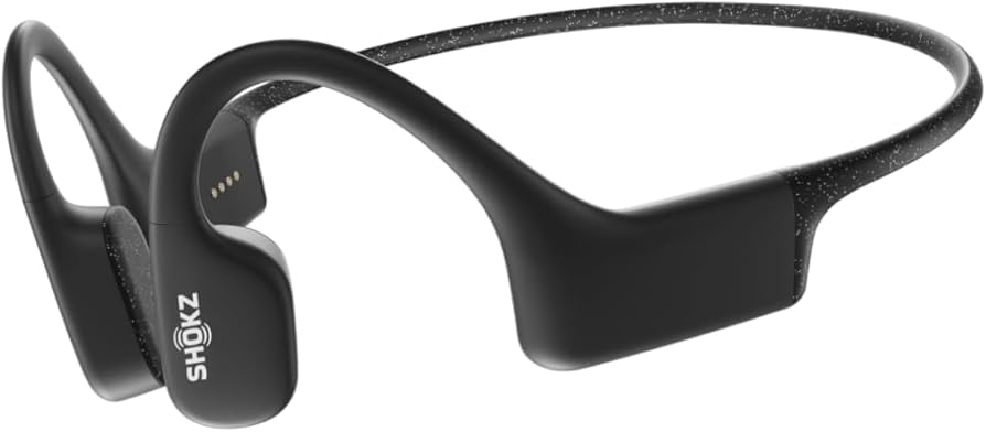 SHOKZ OPENSWIM BONE CONDUCTION SWIMMING MP3 PLAYER BLACK