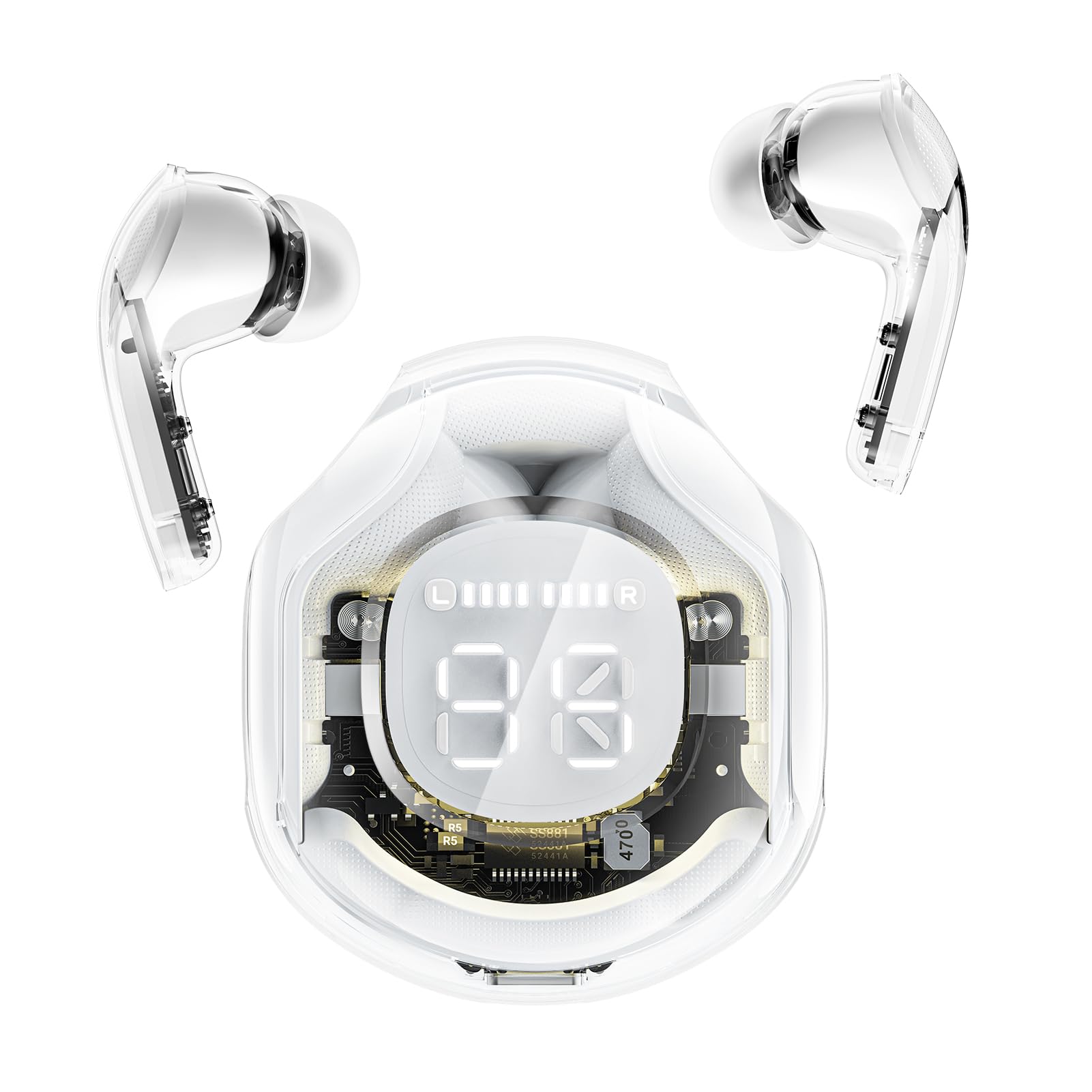 ACEFAST T8 CRYSTAL COLOR BLUETOOTH EARBUDS