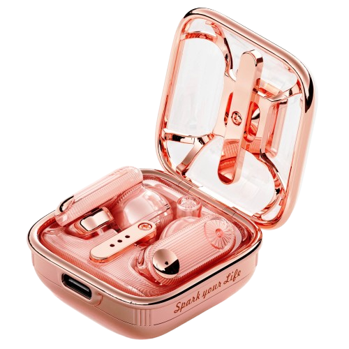 DIVOOM SPARK AIR TWS BLUETOOTH HEADSET PINK
