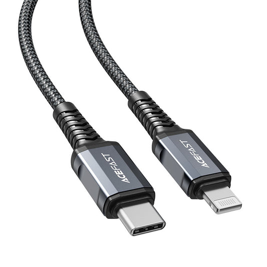 Acefast C1-01 usb-c to lightning aluminum alloy cable (1.2M)