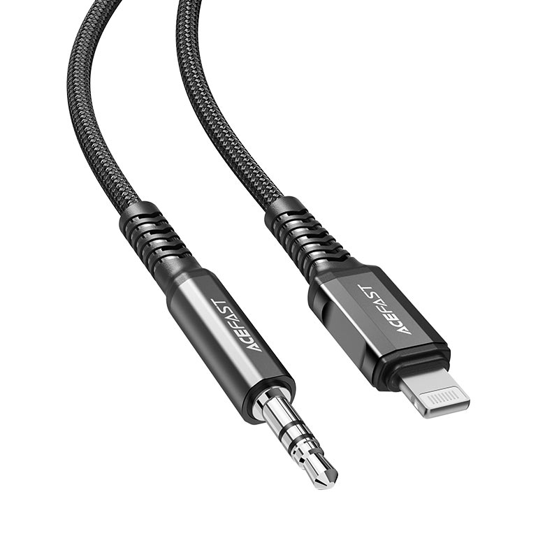 ACEFAST C1-06 LIGHTNING TO 3.5MM ALUMINUM ALLOY AUDIO CABLE (1.2M)
