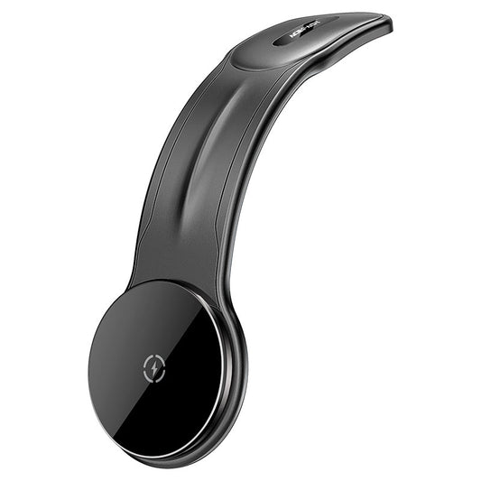 Acefast D21 Velcro in-car wireless charging holder black