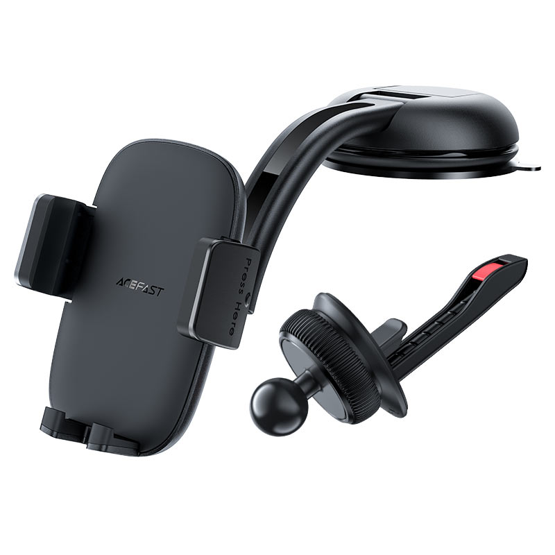 ACEFAST D5 MULTI-FUNCTION CAR HOLDER BLACK