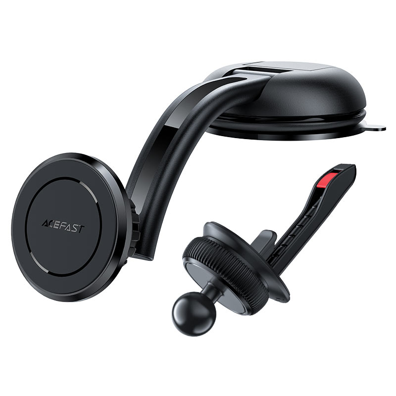 ACEFAST D7 MULTI FUNCTIONAL MAGNETIC CAR HOLDER BLACK