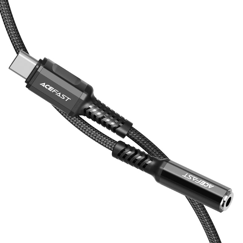 ACEFAST C1-07 USB-C TO 3.5MM ALUMINUM ALLOY JACK ADAPTER (0.18M)