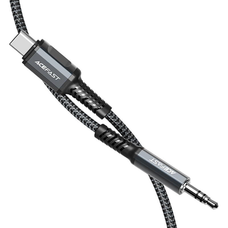 ACEFAST C1-08 USB-C TO 3.5MM ALUMINUM ALLOY AUDIO CABLE (1.2M)