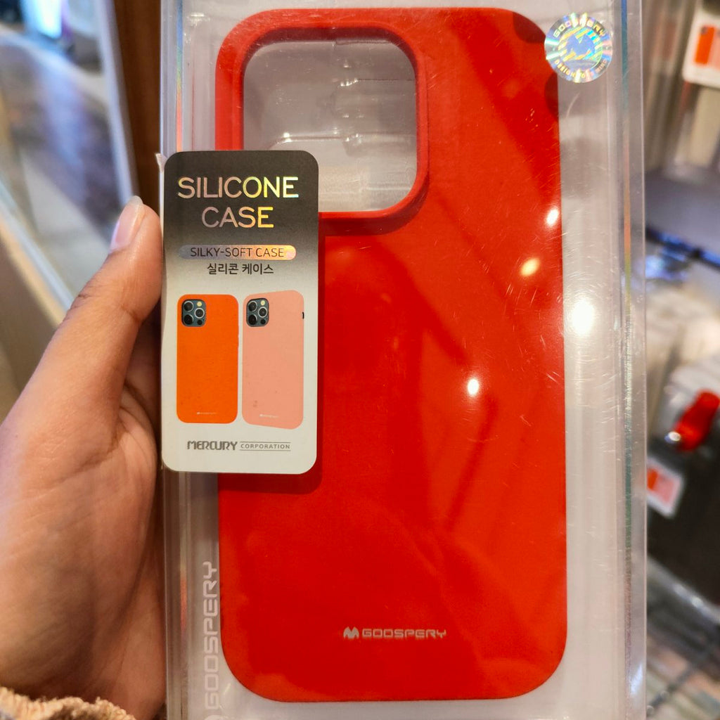 GOOSPERY SILICONE CASE FOR IPHONE 14 SERIES