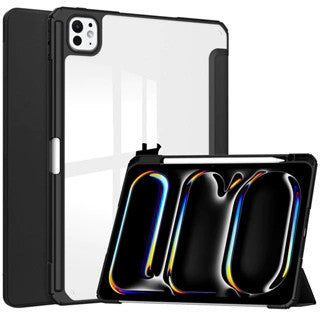 SILICONE CLEAR FLIP COVER CASE FOR IPAD PRO 11INCH | 13INCH