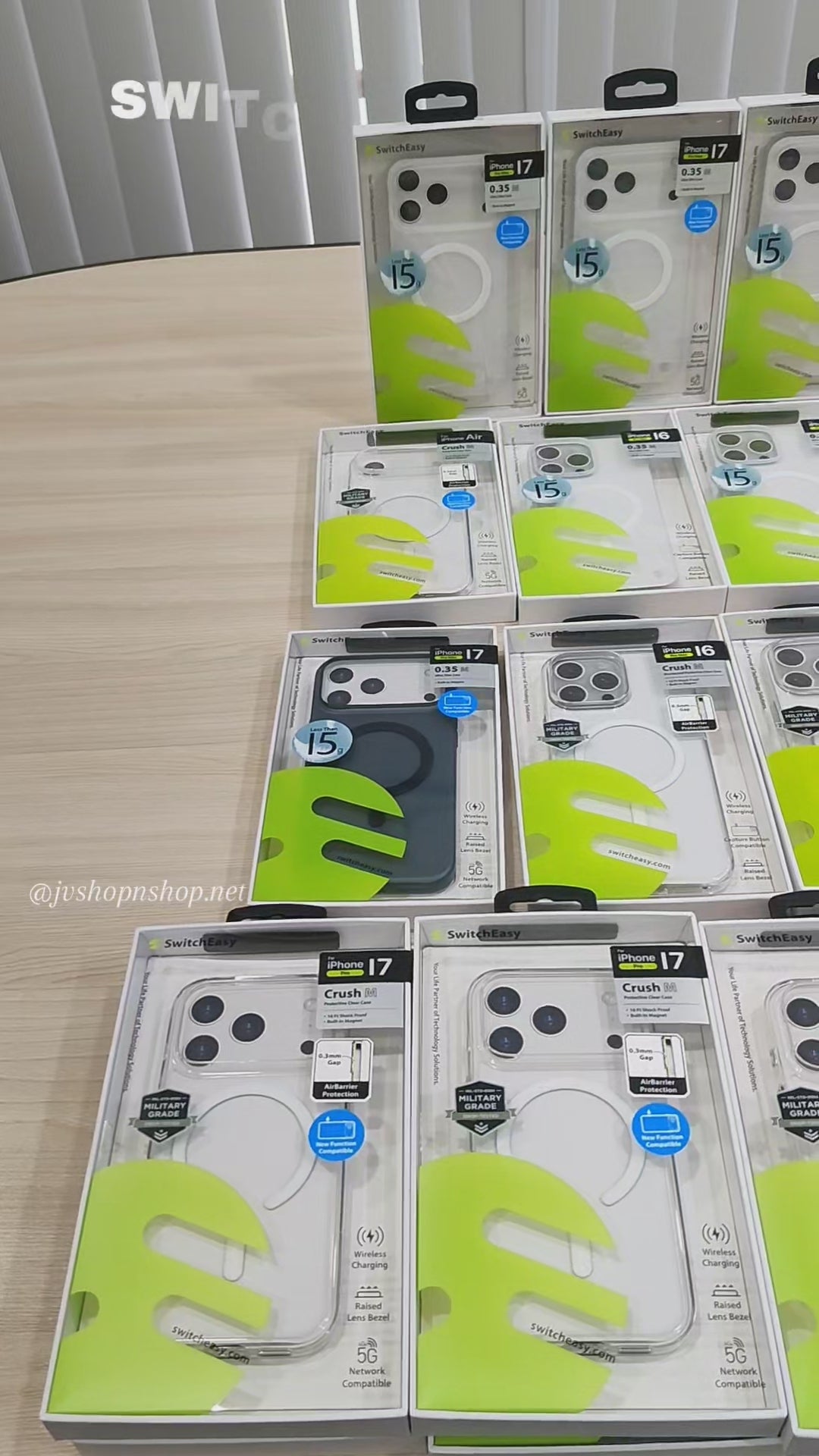 SWITCH EASY 0.35 M ULTRA SLIM CASE FOR IPHONE 16 PRO MAX & 17 PRO MAX