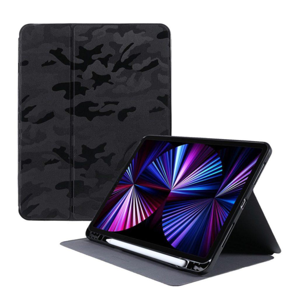 X-LEVEL WAR WOLF CASE FOP IPAD PRO 11INCH (M4) BLACK