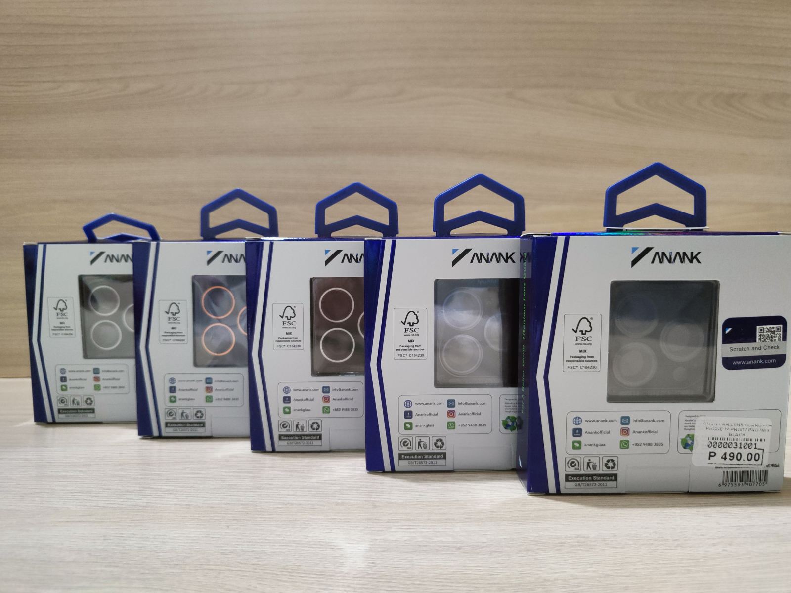 ANANK AR LENS GUARD FOR IPHONE AIR, 17, 17 PRO/17 PRO MAX