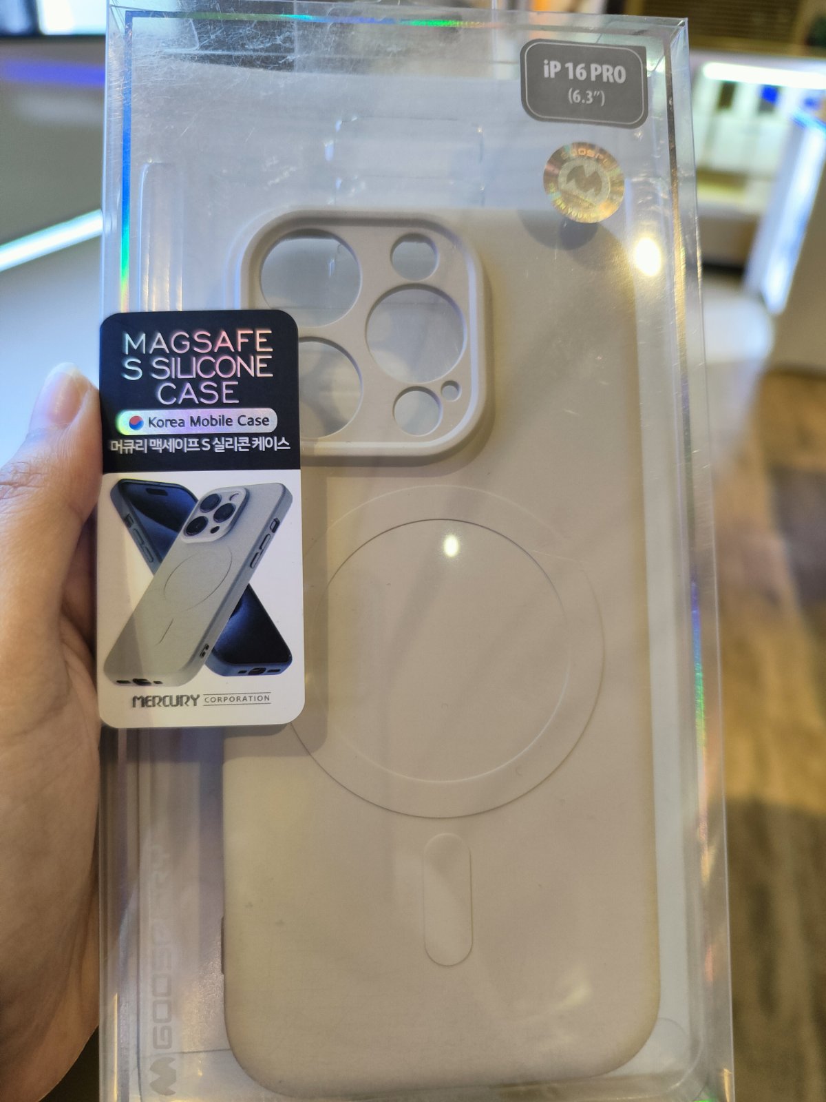 GOOSPERY MAGSAFE SEMI SILICONE CASE FOR IPHONE 16 SERIES