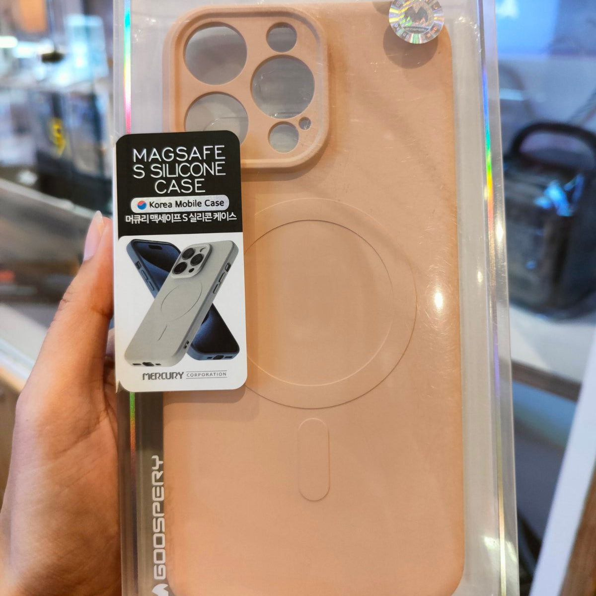 GOOSPERY MAGSAFE SEMI SILICONE CASE FOR IPHONE 16 SERIES