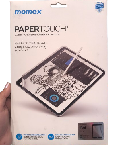 Momax Paper Touch Plus Screen protector for iPad 7/8 10.2